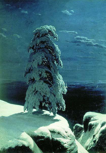 Caspar David Friedrich Ivan Shishkin, In the Wild North oil painting picture